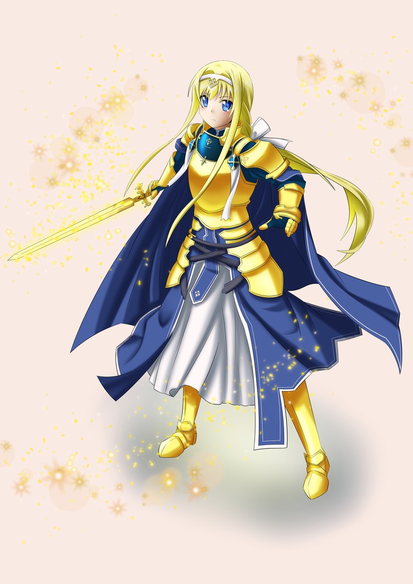 alice zuberg (sword art online and 1 more) drawn by chooper