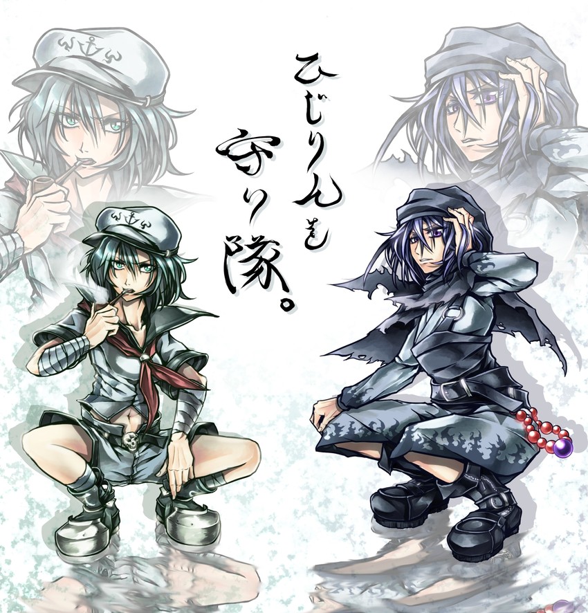 murasa minamitsu and kumoi ichirin (touhou) drawn by ryuuichi_(f_dragon)