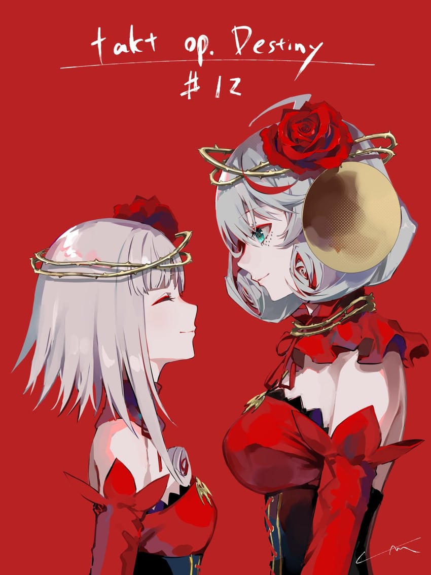 destiny, cosette schneider, and anna schneider (takt op.) drawn by lam_(ramdayo)