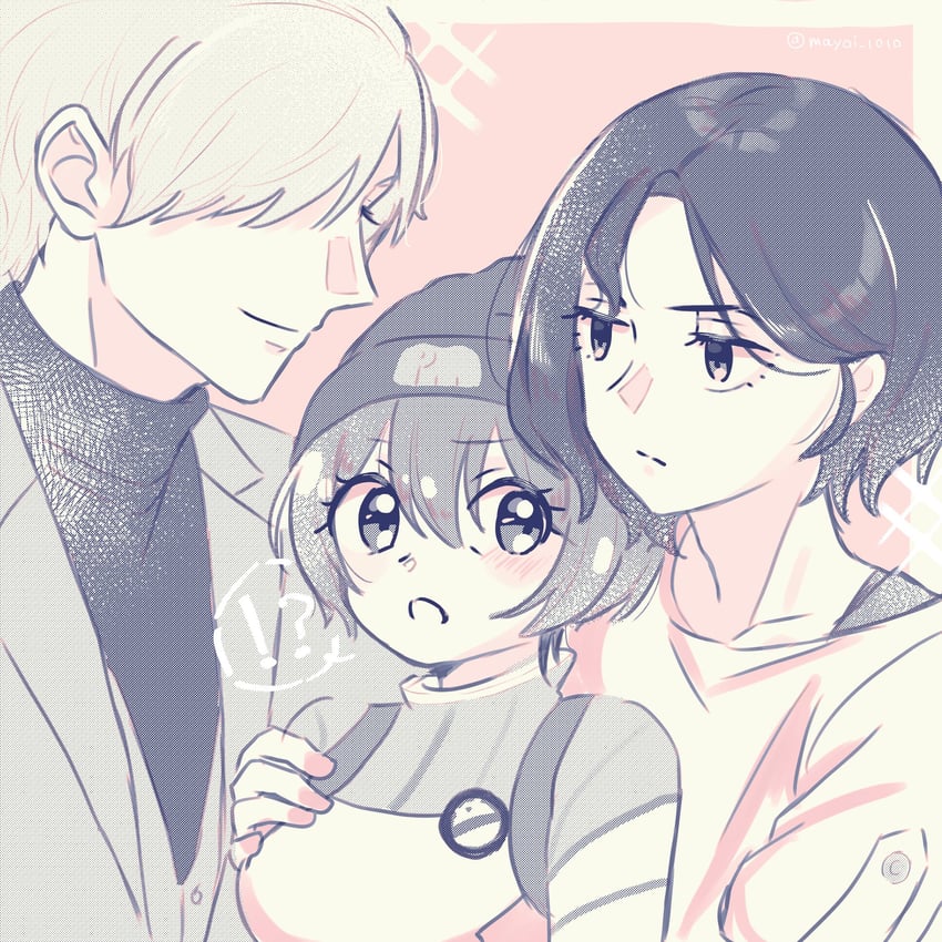 amate yuzuriha, shuji ito, and shirouzu (gundam and 1 more) drawn by mayoi_1010