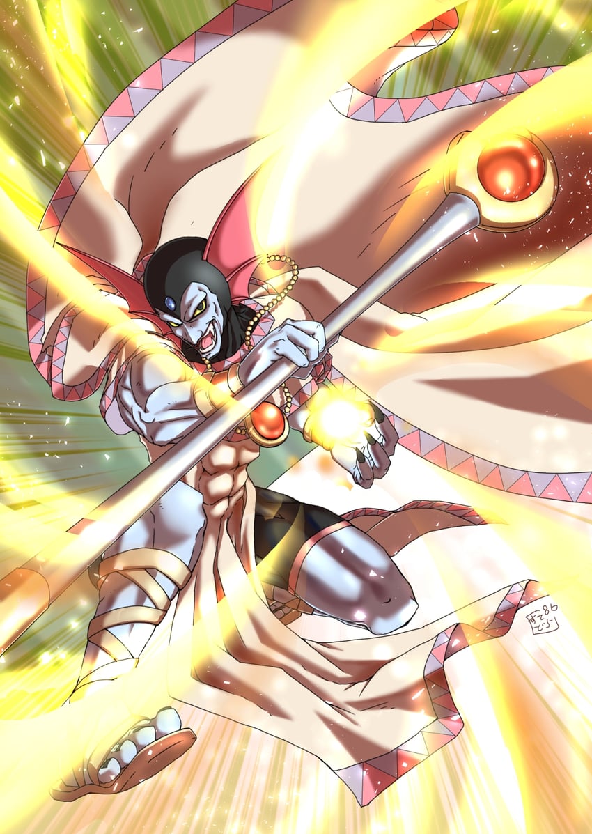 hargon (dragon quest and 2 more) drawn by sutedora_(anoyoro4)