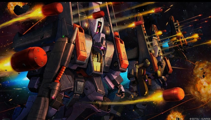 ga-zowmn (gundam and 3 more) drawn by tenjin_hidetaka