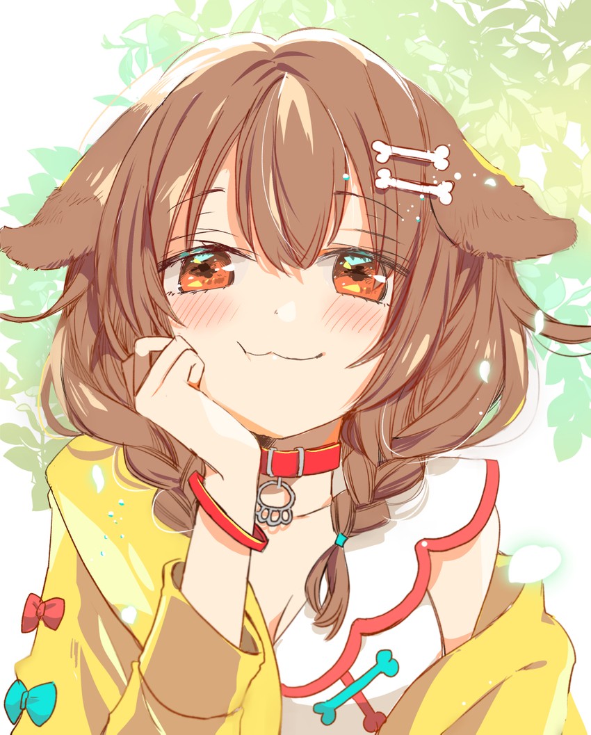 inugami korone (hololive) drawn by mito_(go!go!king!)