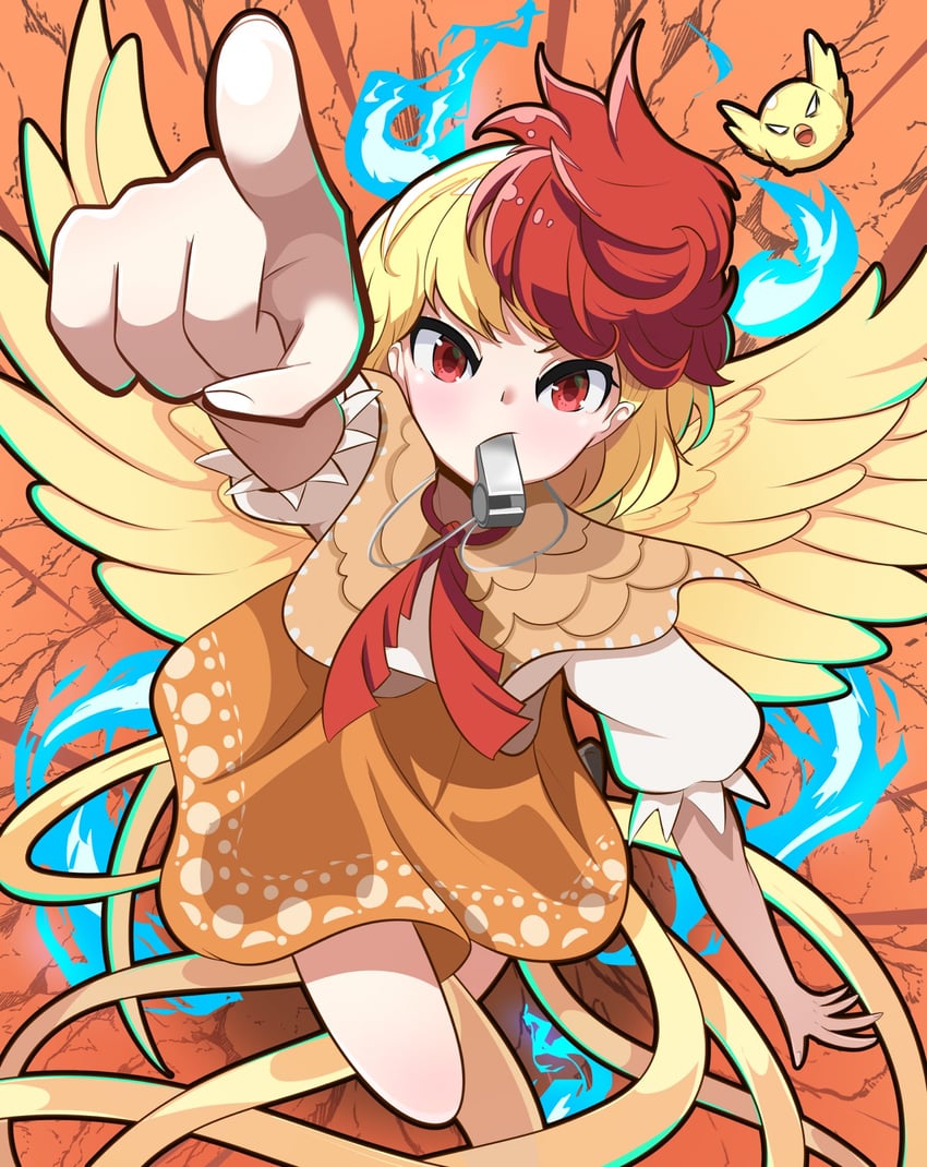niwatari kutaka (touhou and 1 more) drawn by maou_nerunerune