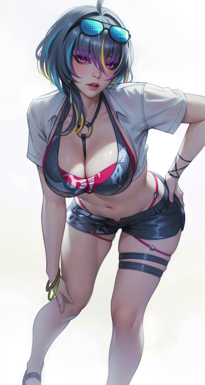 raven (honkai and 1 more) drawn by wo_jiushi_kanbudong