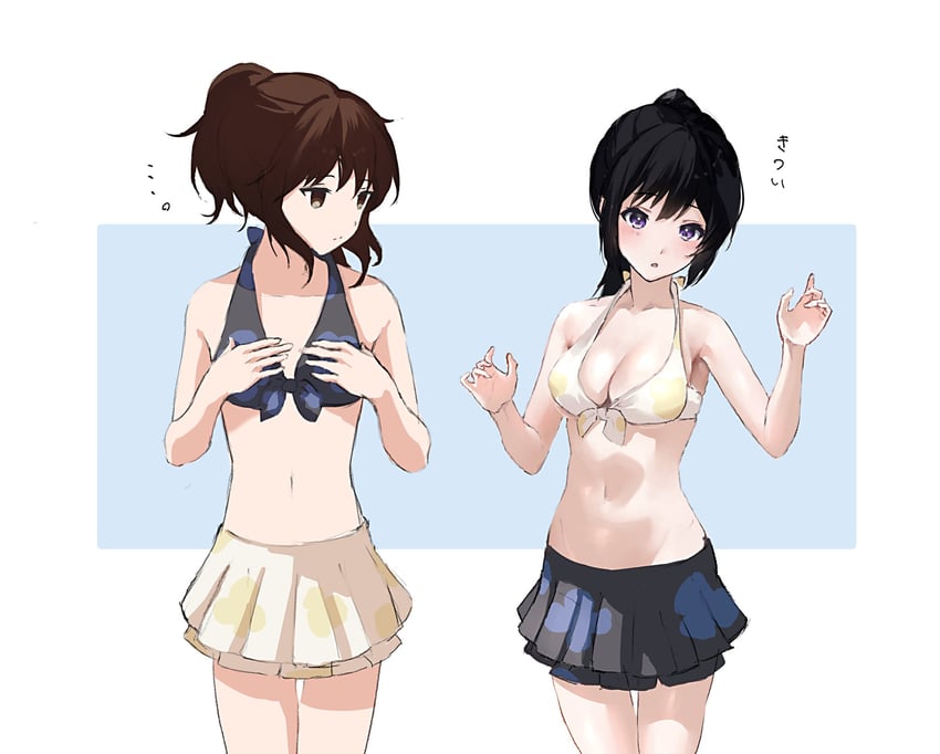 oumae kumiko and kousaka reina (hibike! euphonium) drawn by lie_lack1080