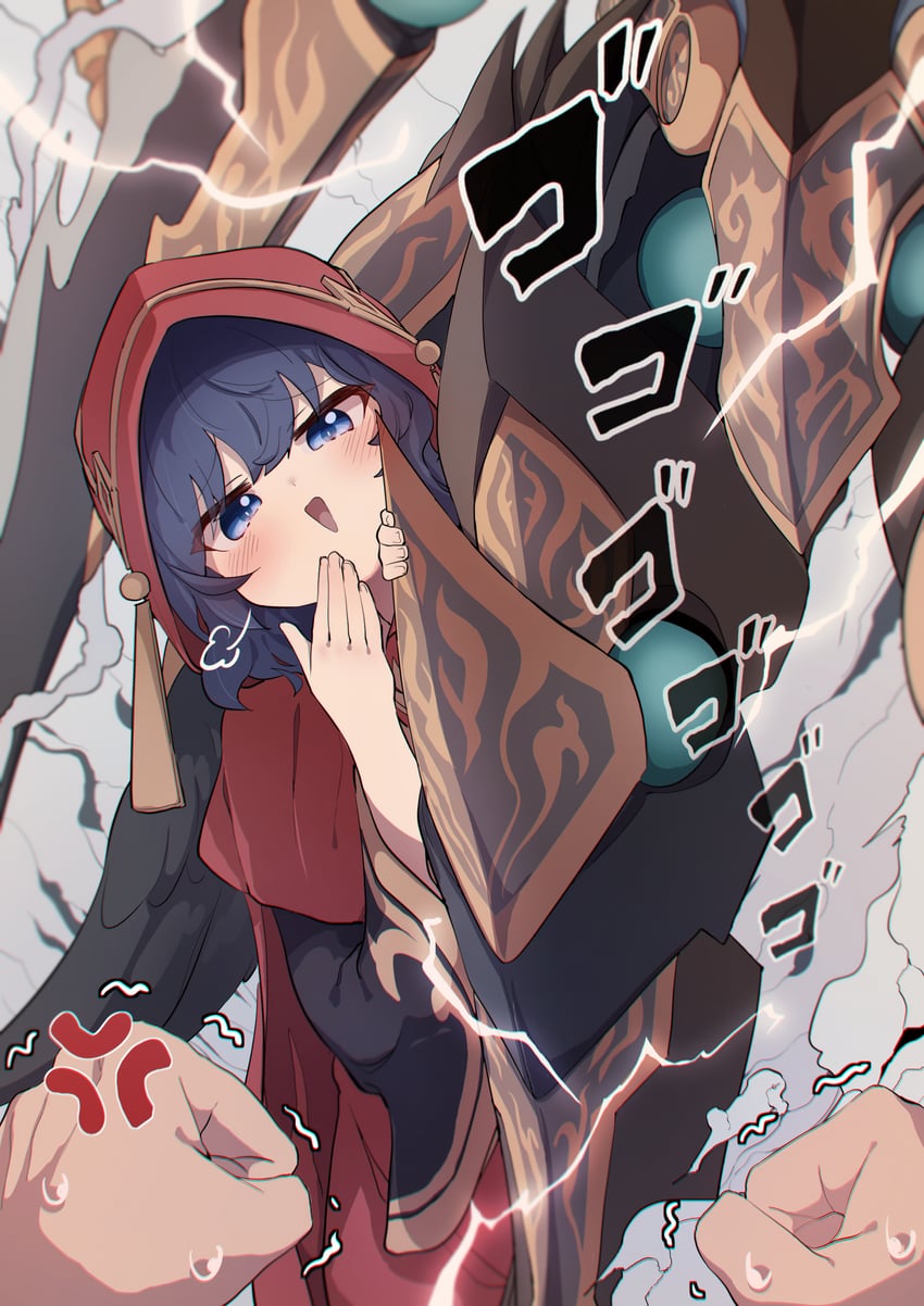 lo the prayers of the voiceless voice and skull guardian protector of the voiceless voice (yu-gi-oh!) drawn by c_civciv