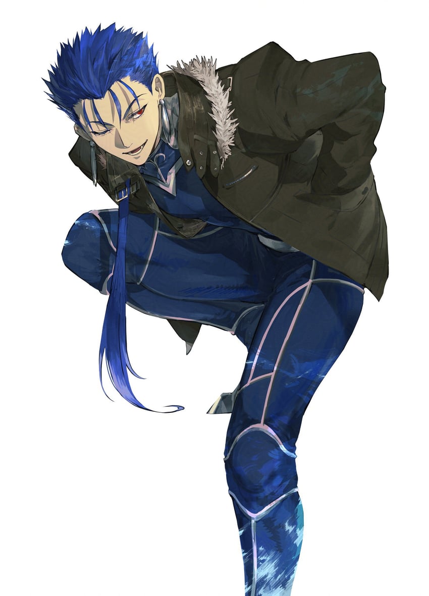 cu chulainn (fate and 1 more) drawn by araya_(hachino_araya)