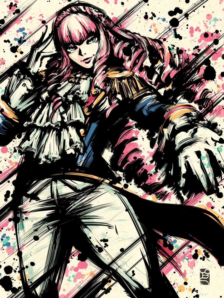 manon legrand (street fighter and 1 more) drawn by pe51illust