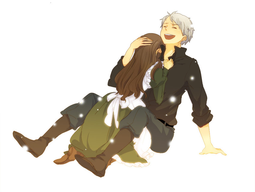 prussia and hungary (axis powers hetalia) drawn by tomo_(sjim)
