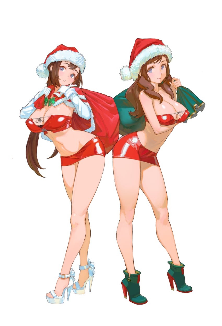 rosa and hilda (pokemon and 2 more) drawn by yugen99