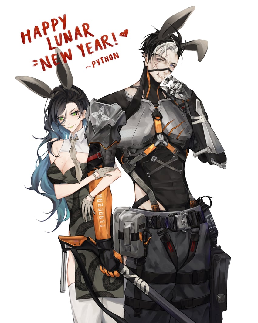 python (girls' frontline and 1 more) drawn by shinyuxo
