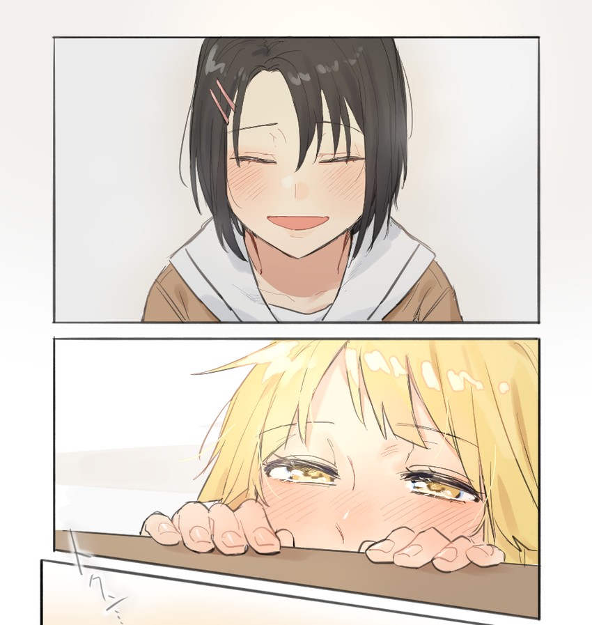 tsurumaki kokoro and okusawa misaki (bang dream!) drawn by toukyuu