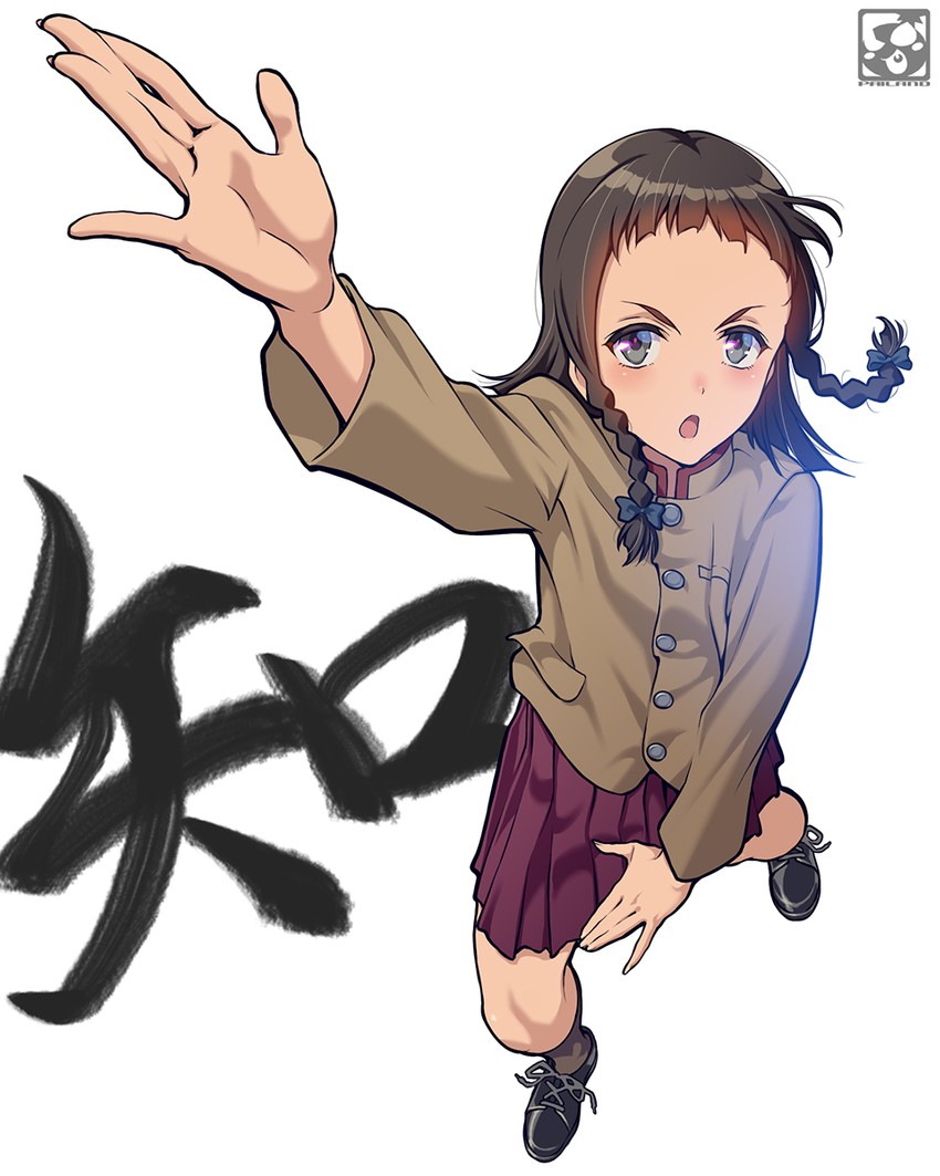 nagura setsuko (girls und panzer and 1 more) drawn by pairan