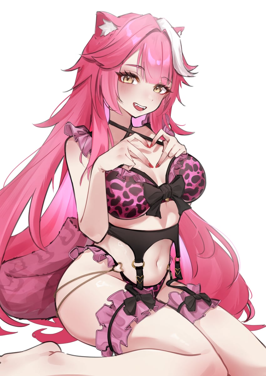 raora panthera (hololive and 1 more) drawn by jape_(ja_pehhhh)