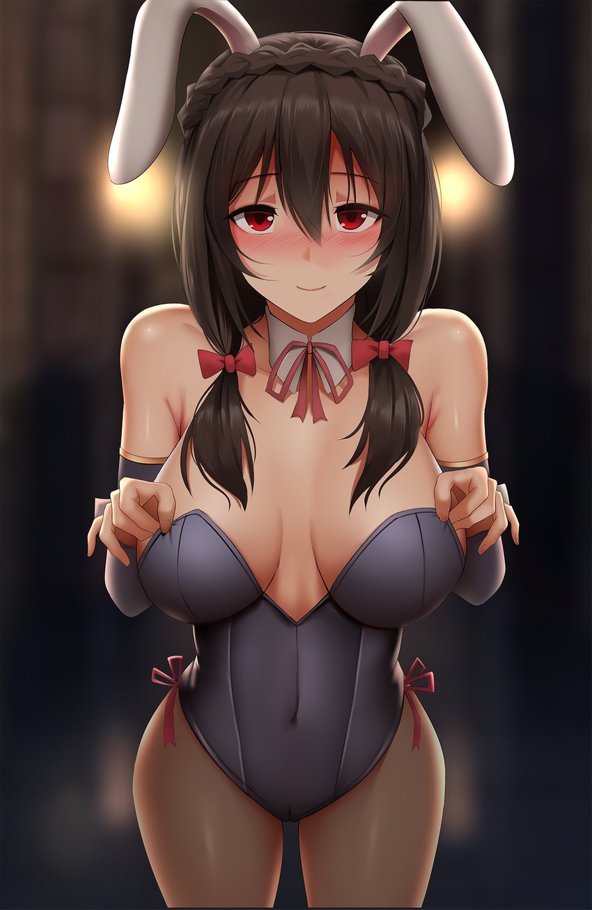 yunyun (kono subarashii sekai ni shukufuku wo!) drawn by ginhaha