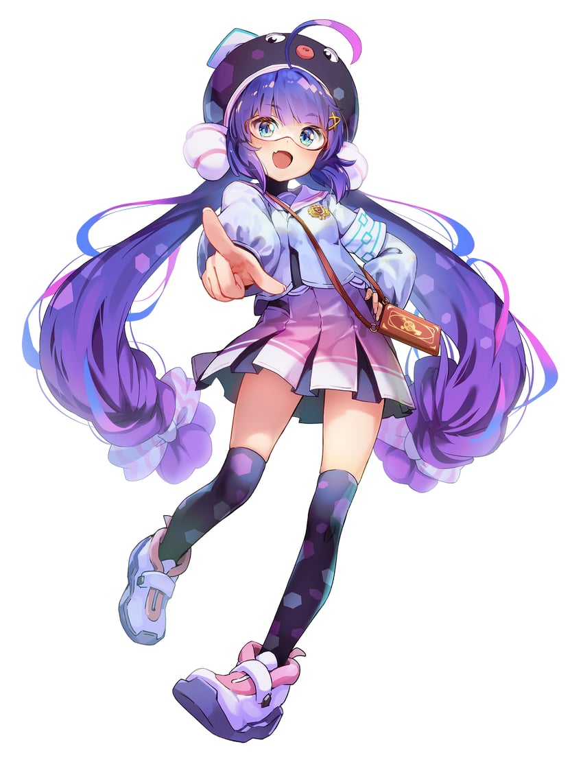 otomachi una (vocaloid and 2 more) drawn by eva_mashiro