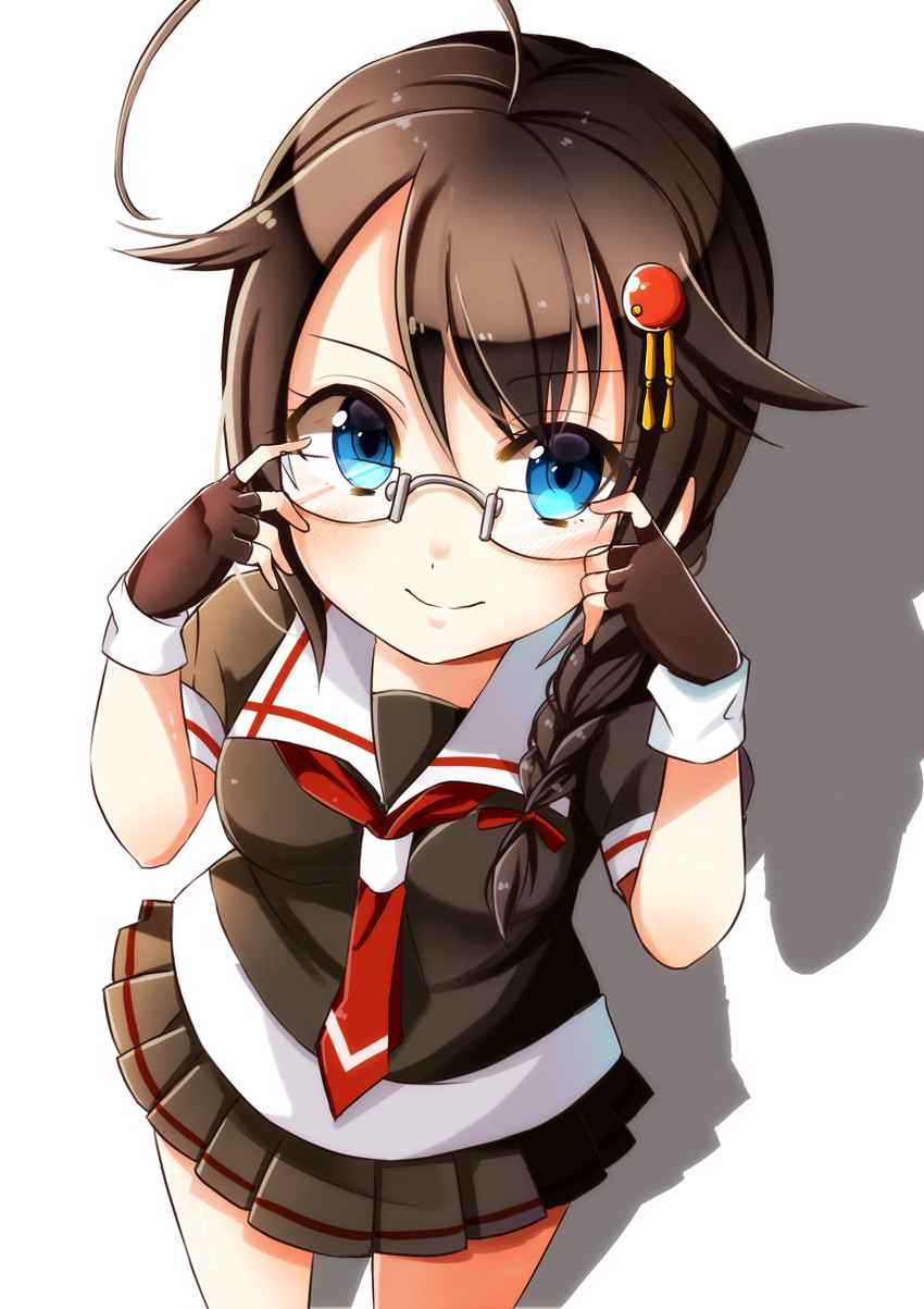 shigure and shigure kai ni (kantai collection) drawn by mashiro_aa