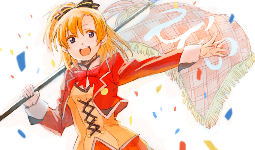kosaka honoka (love live! and 2 more) drawn by fukutarou_(enji127)