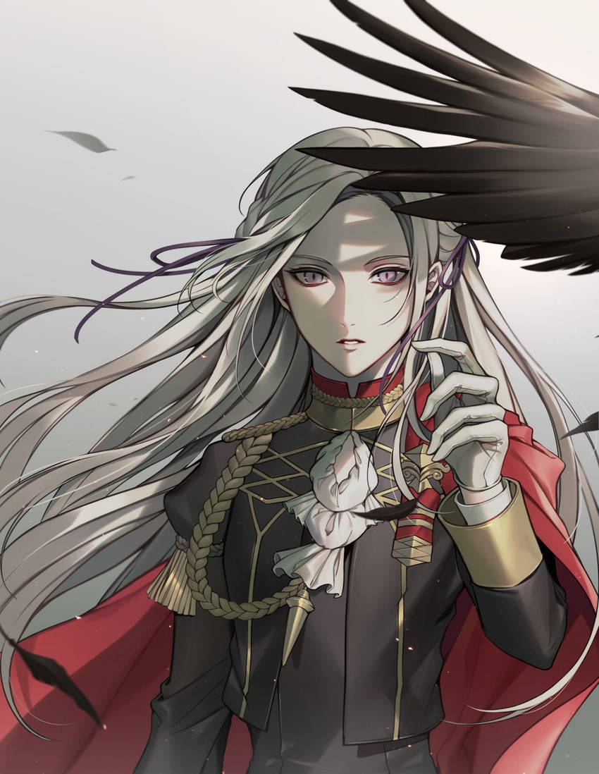 edelgard von hresvelg (fire emblem and 1 more) drawn by mohazzing