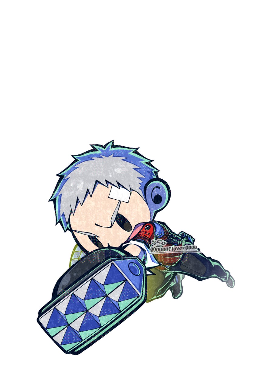 sanada akihiko (persona and 2 more) drawn by 04sora40