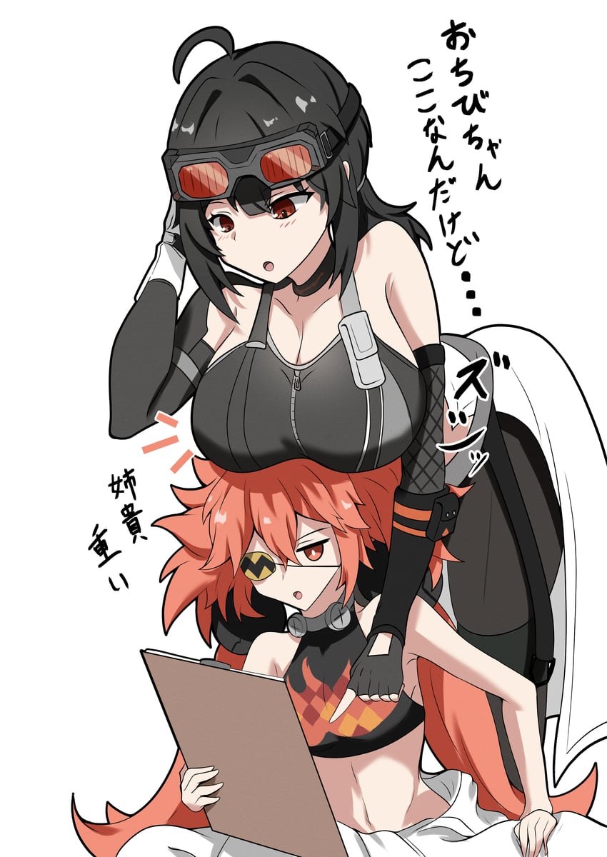 grace howard and koleda belobog (zenless zone zero) drawn by ice_choco_maker