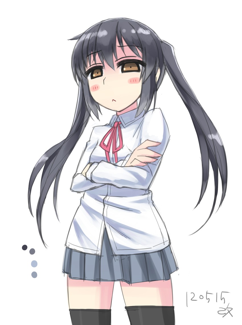nakano azusa (k-on!) drawn by s_ibane