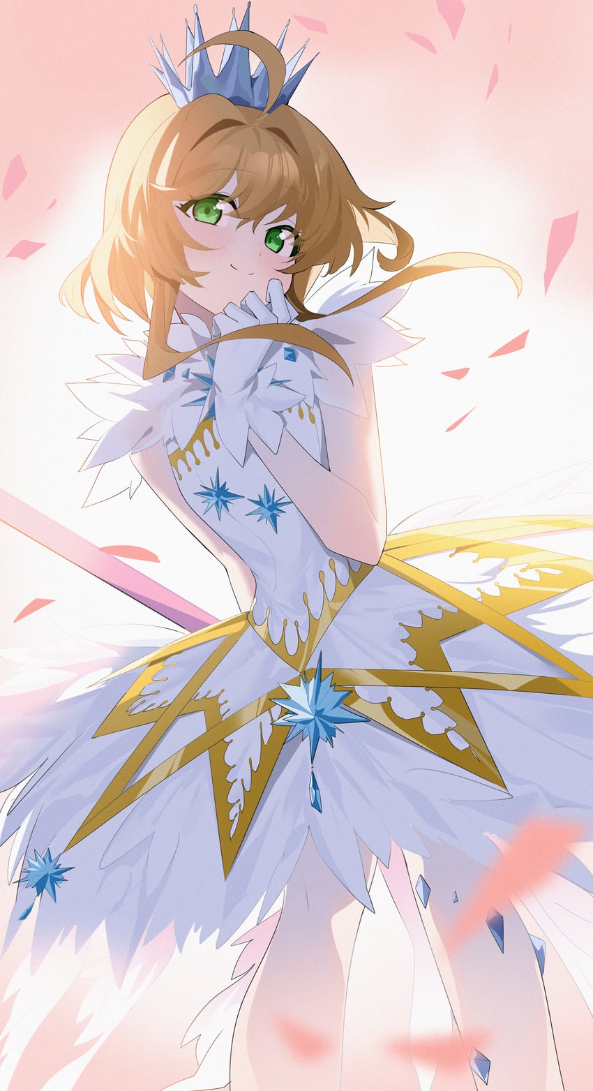 kinomoto sakura (cardcaptor sakura and 1 more) drawn by wako_(1194433260)
