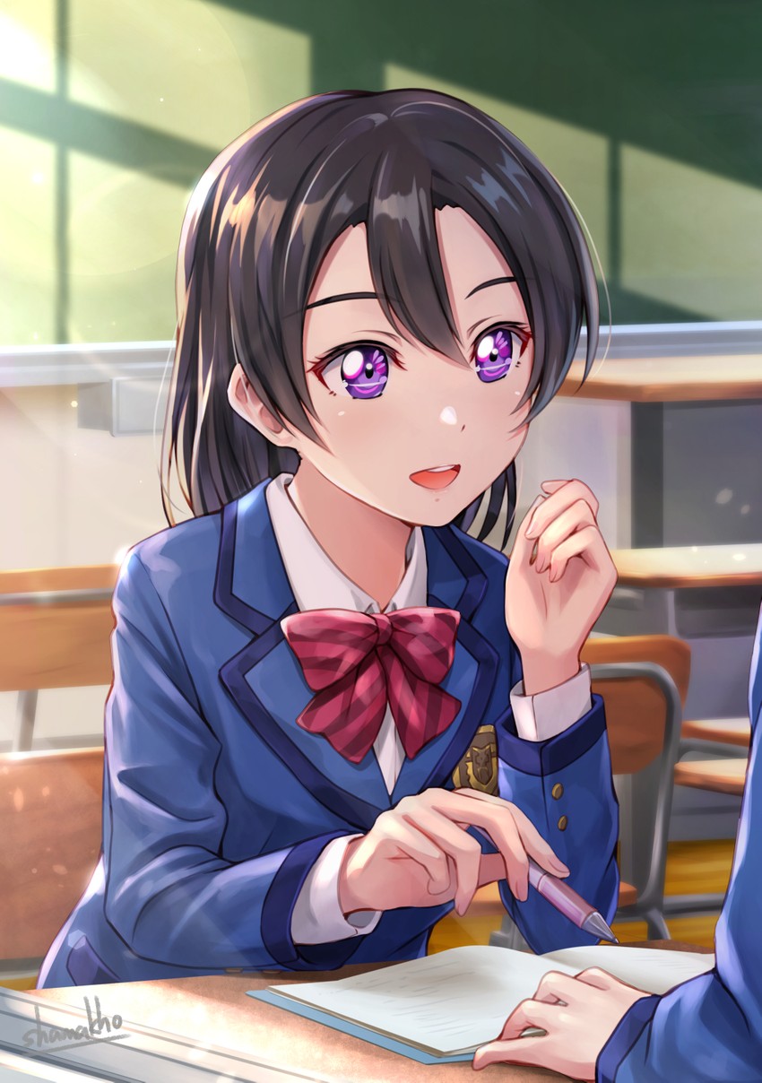 watanabe tsuki (love live! and 2 more) drawn by shamakho