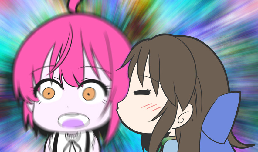 tachibana arisu and miyamoto frederica (idolmaster and 1 more) drawn by ishii_takuma