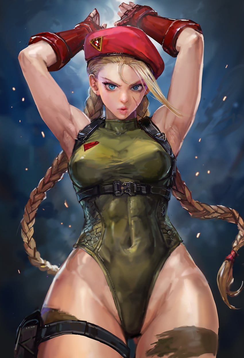 cammy white (street fighter and 1 more) drawn by miche