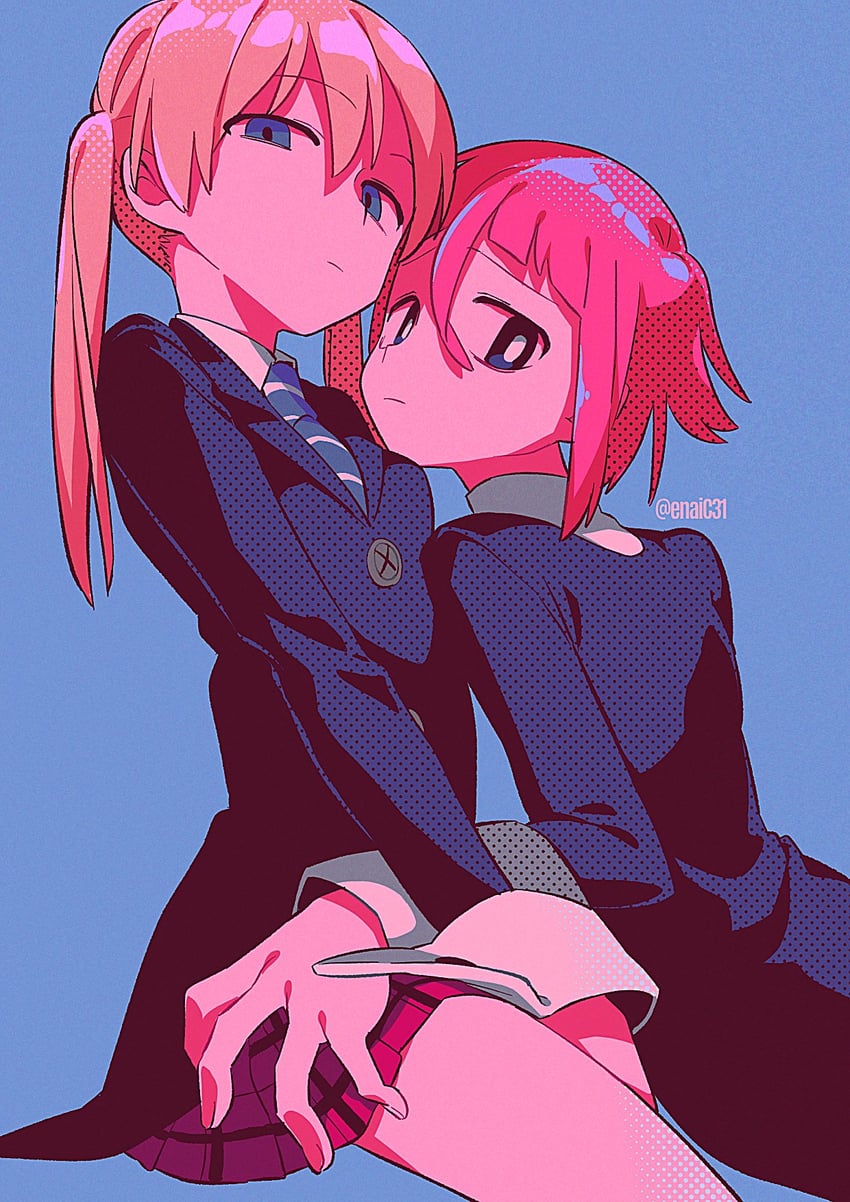 maka albarn and crona (soul eater) drawn by menma_(enaic31)