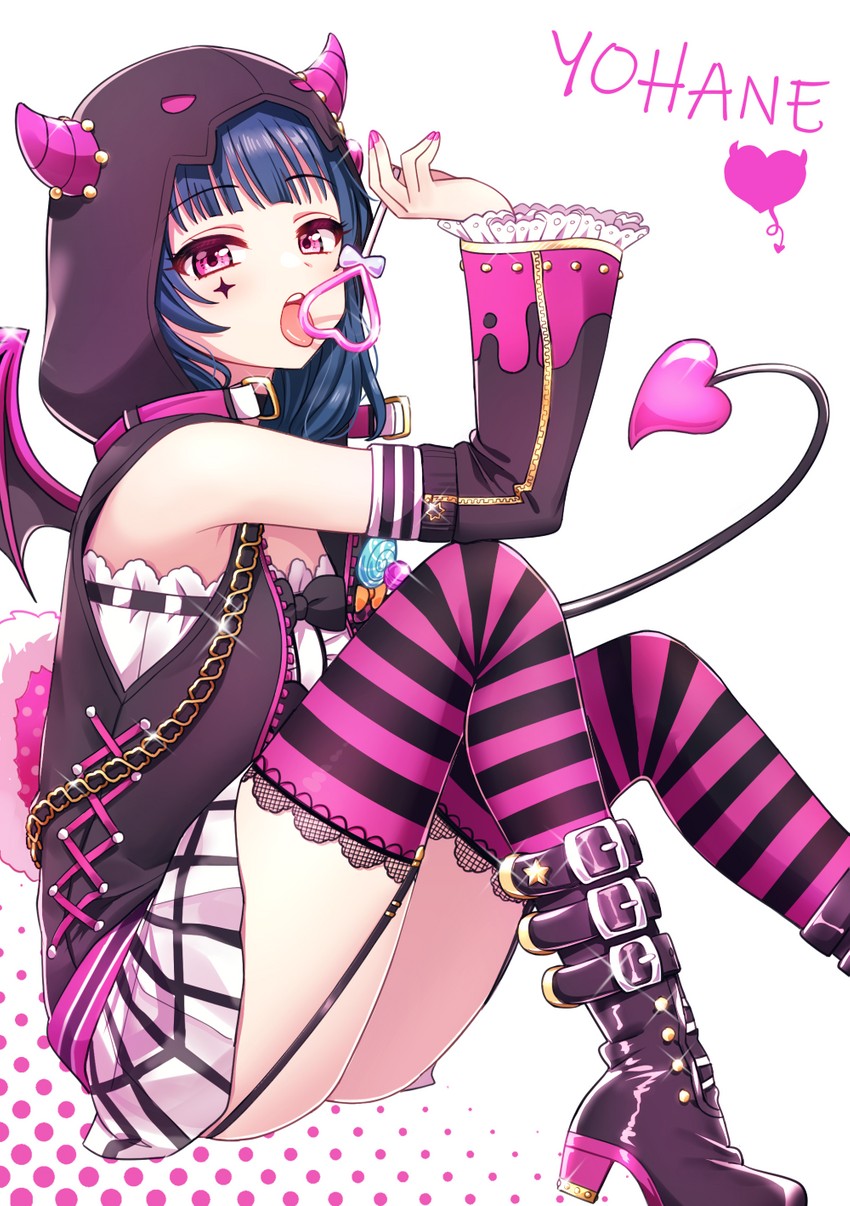 tsushima yoshiko (love live! and 1 more) drawn by deadnooodles