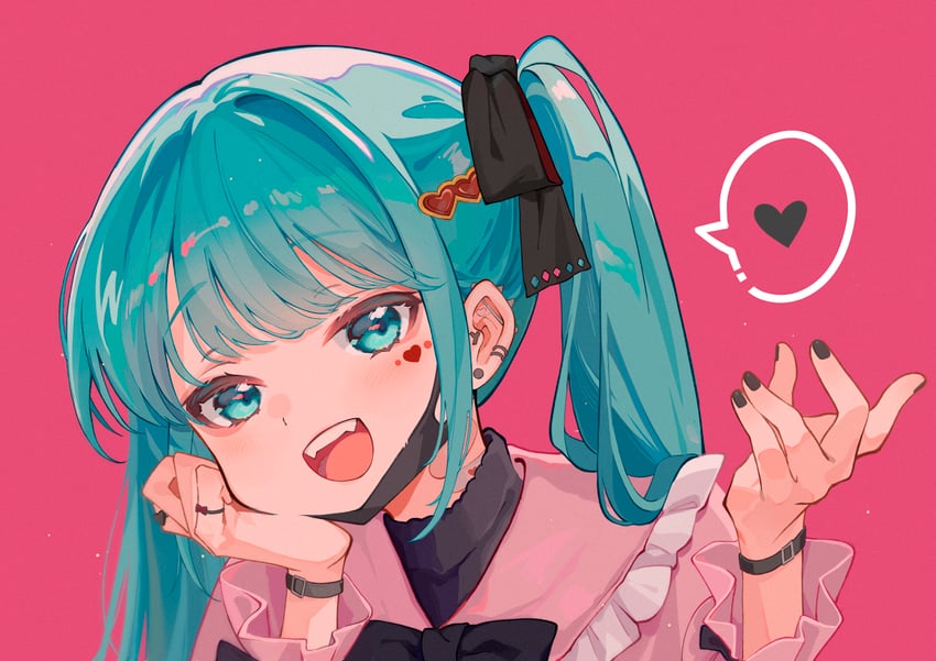 hatsune miku (vocaloid and 1 more) drawn by ricia39