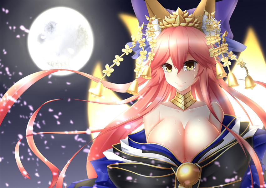 tamamo and tamamo no mae (fate and 1 more) drawn by feather_quilt