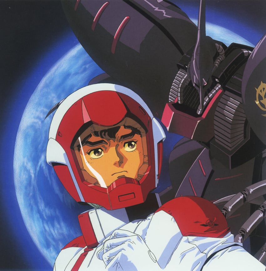 judau ashta and qubeley mk ii (gundam and 1 more) drawn by kitazume_hiroyuki