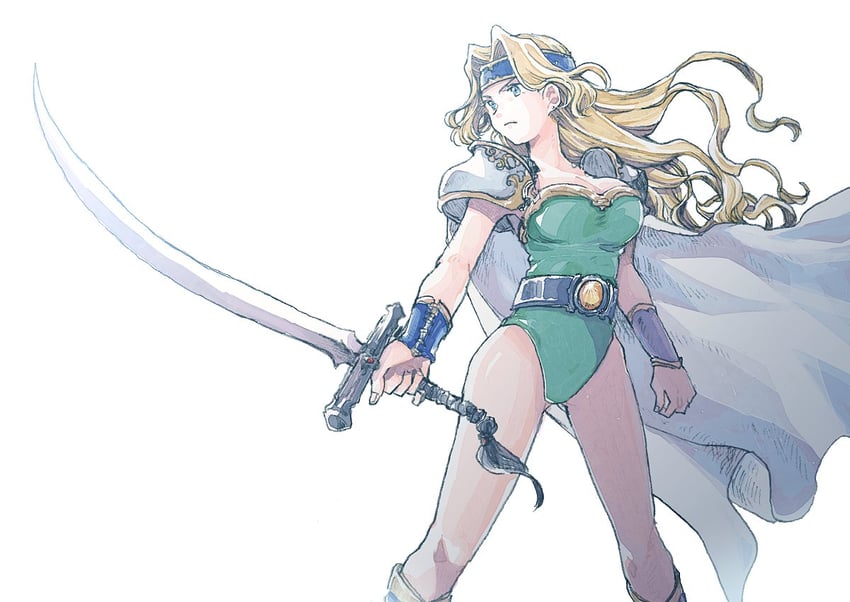 celes chere (final fantasy and 1 more) drawn by michibata_65