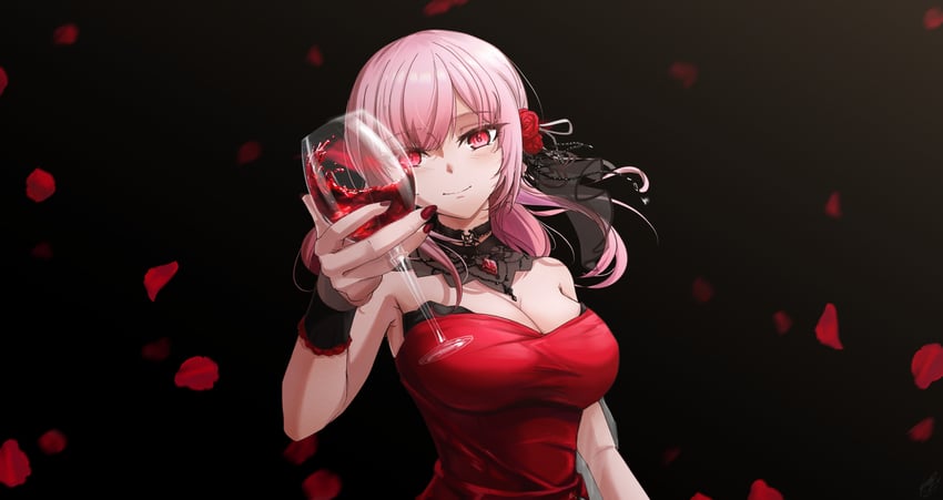 mori calliope (hololive and 1 more) drawn by zolomon_(jarvis_lin)