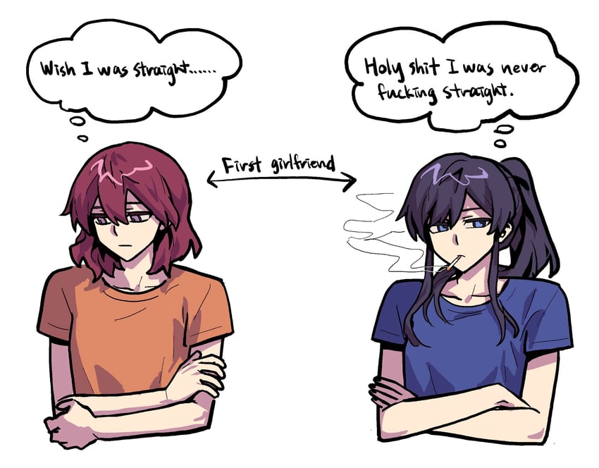 nicole and ari (class of 09) drawn by bugs_bug_me