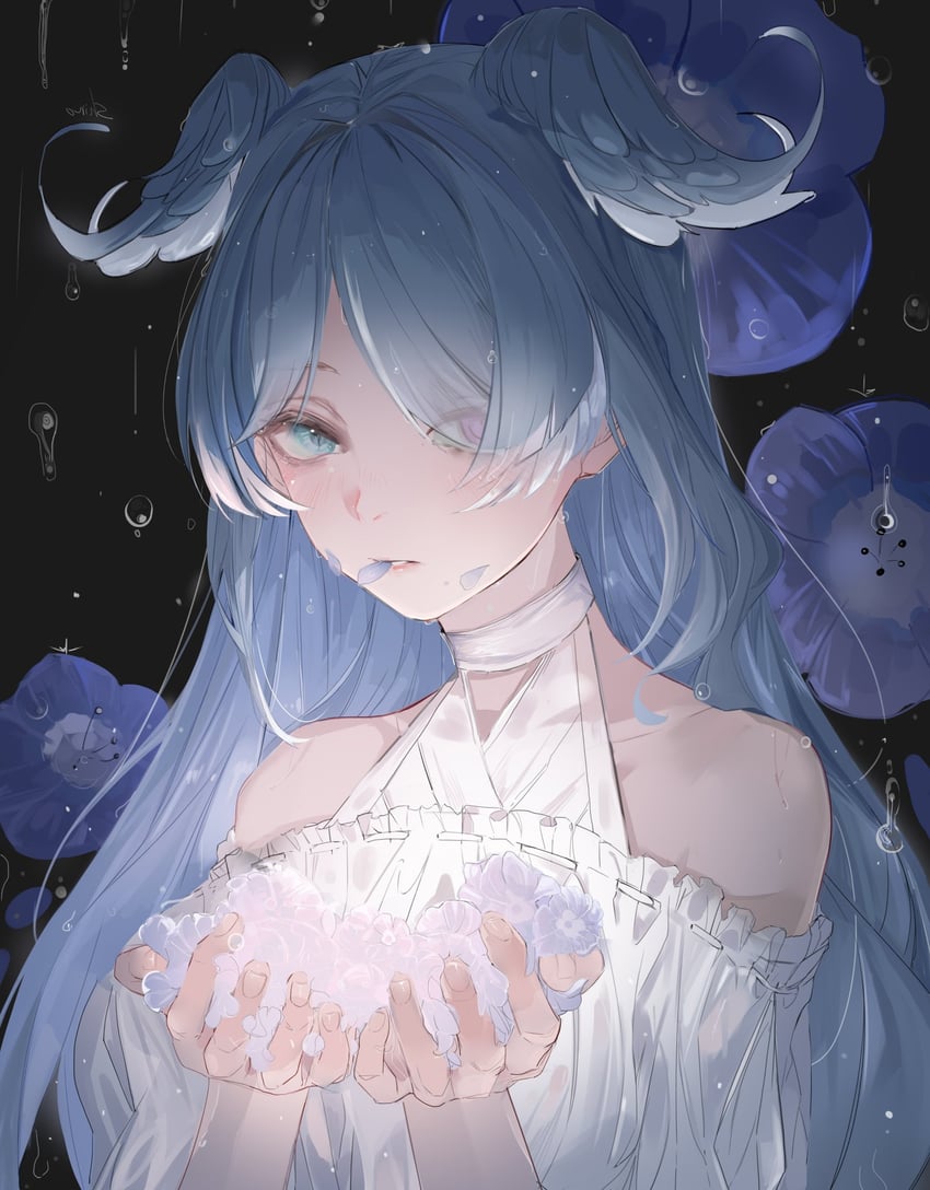 elira pendora (nijisanji and 1 more) drawn by shrio08140025
