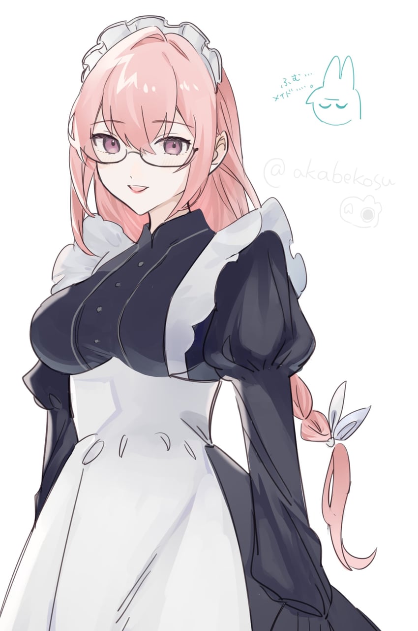hoshimi miyabi and tsukishiro yanagi (zenless zone zero) drawn by akabekosu