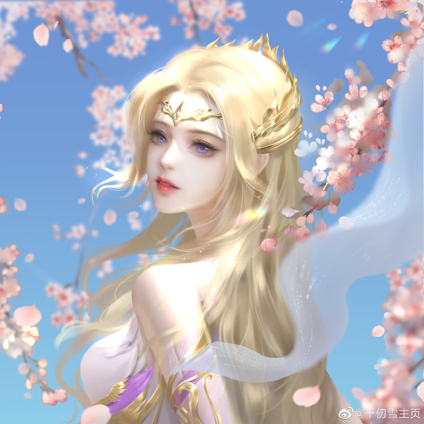 qian renxue (douluo dalu) drawn by luo_yu_de_shui