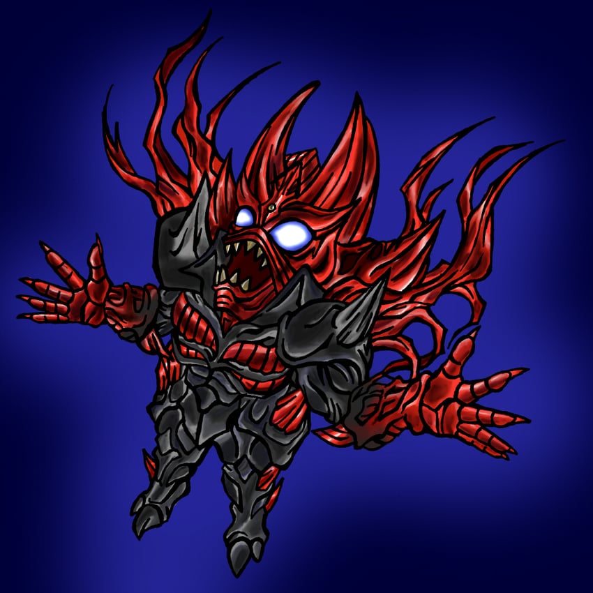 jinga and horror (garo and 2 more) drawn by punnozi