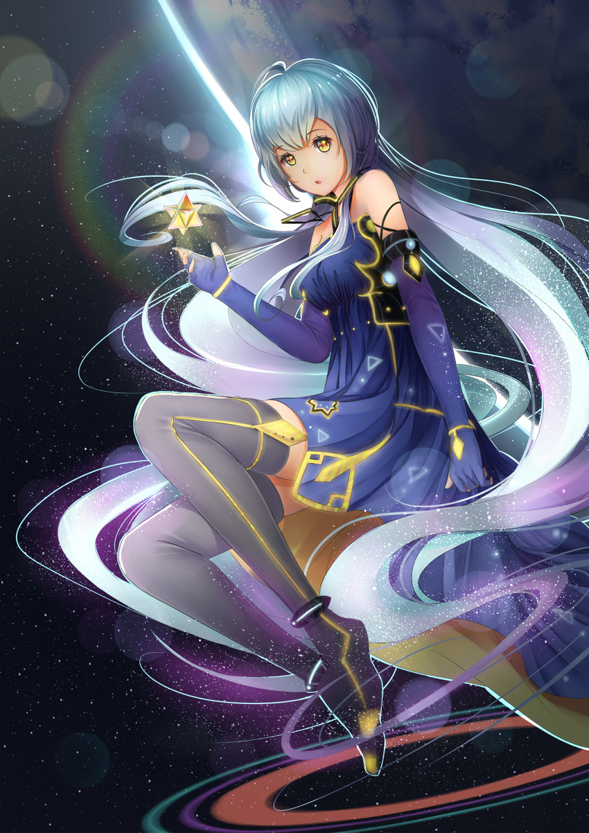 xingchen (vocaloid and 1 more) drawn by xiaosan_ye
