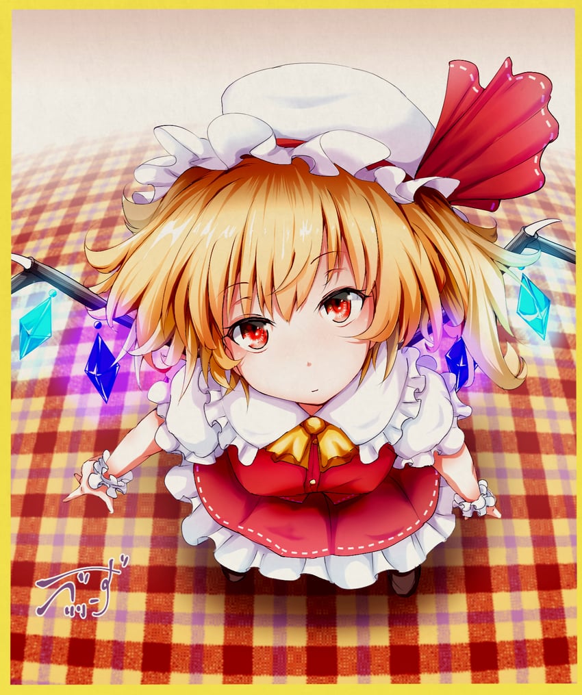 flandre scarlet (touhou) drawn by baileys_(tranquillity650)