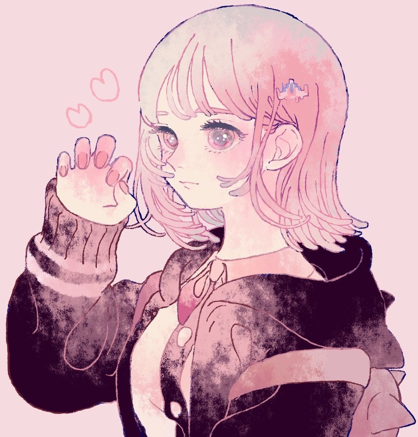 nanami chiaki (danganronpa and 3 more) drawn by matatatatabi