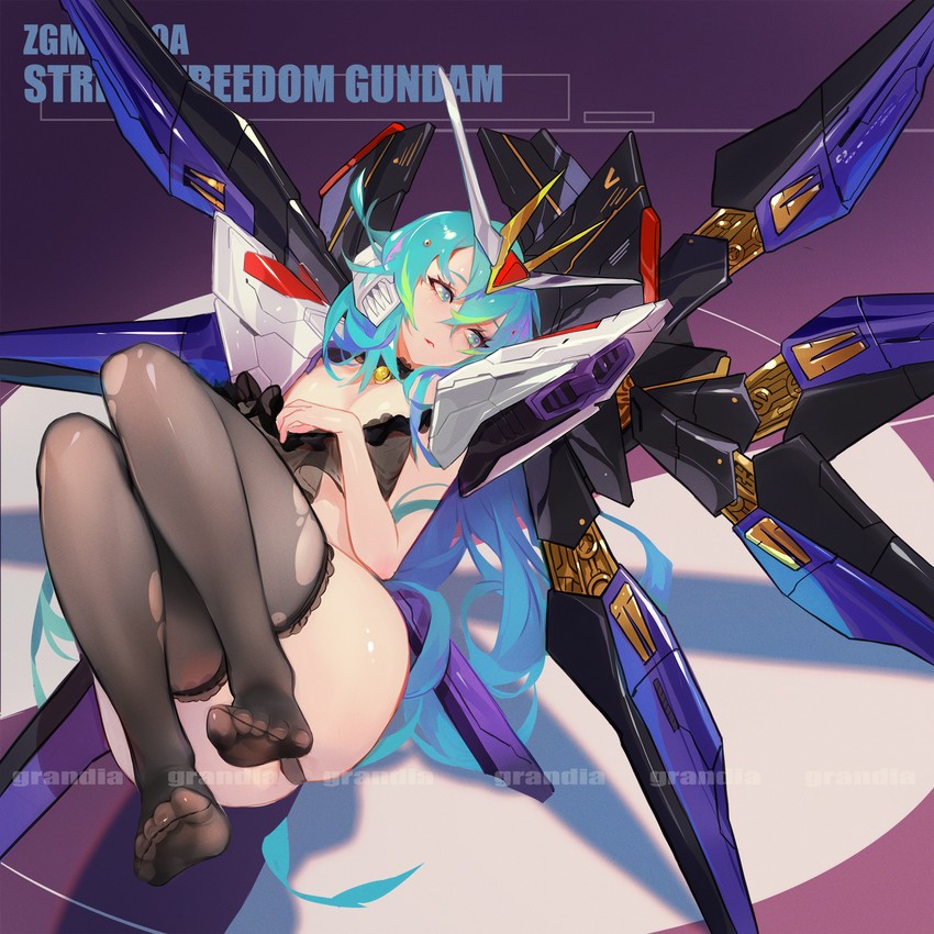 strike freedom gundam (gundam and 2 more) drawn by grandia_lee