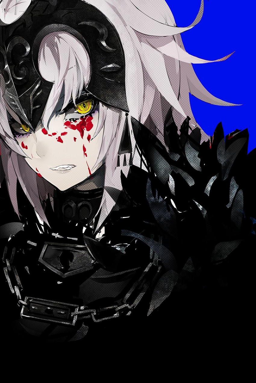jeanne d'arc alter (fate and 1 more) drawn by lam_(ramdayo)