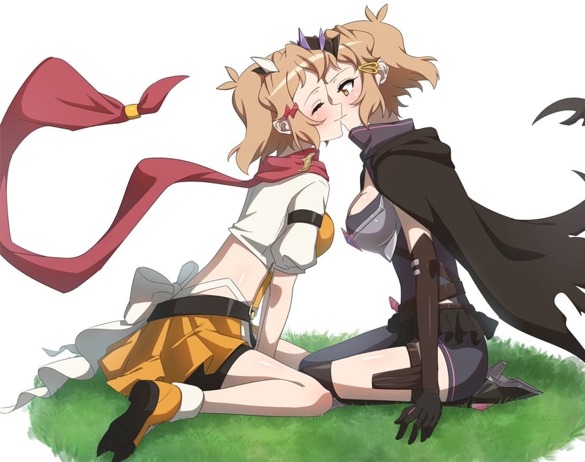 tachibana hibiki (senki zesshou symphogear and 1 more) drawn by yukitsuba_hina