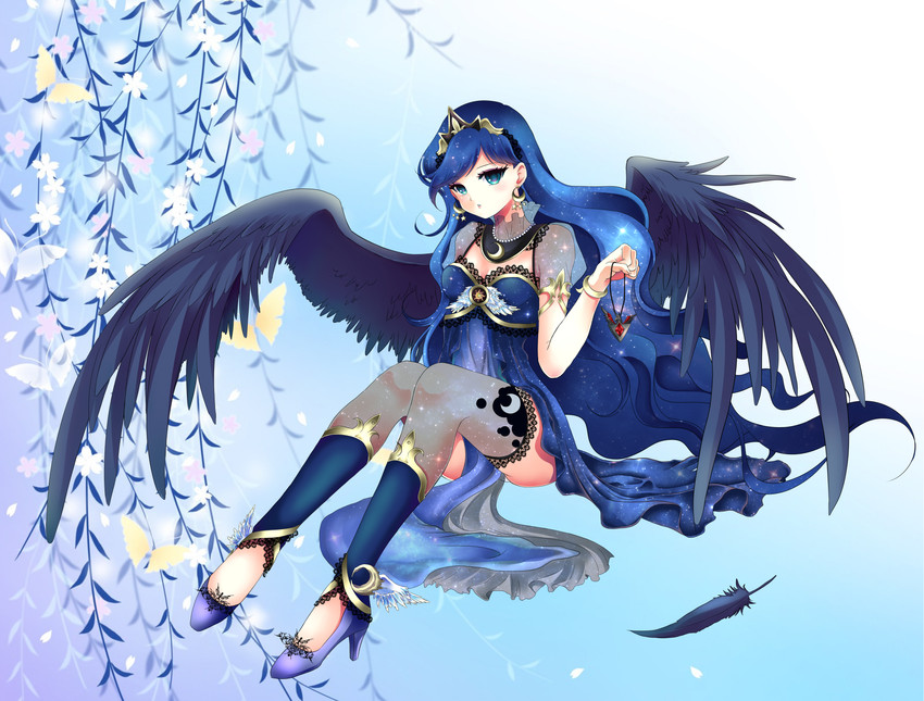 princess luna (my little pony and 1 more) drawn by rurutia8